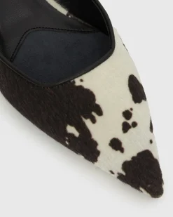 AMALIE Pointed Toe Stiletto Mules