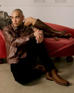 ASHTON Plain Toe Chelsea Boots