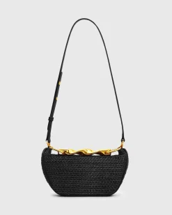 BILLIE Raffia Crossbody Bag