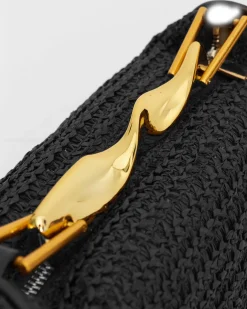 BILLIE Raffia Crossbody Bag