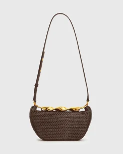 BILLIE Raffia Crossbody Bag
