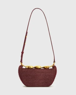 BILLIE Raffia Crossbody Bag