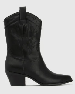 BIRDIE Ankle Western Boots
