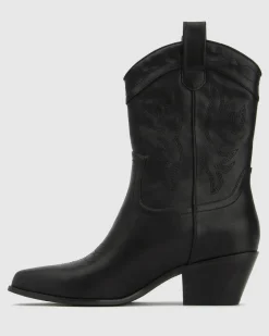 BIRDIE Ankle Western Boots