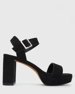 BRIANA Block Heel Platform Sandals
