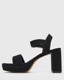 BRIANA Block Heel Platform Sandals