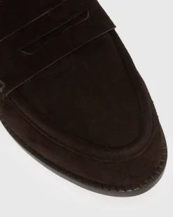 CASSIE Leather Penny Loafers