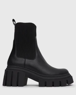 CHLOE Chunky Platform Sock Boots