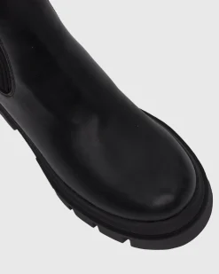 CHLOE Chunky Platform Sock Boots