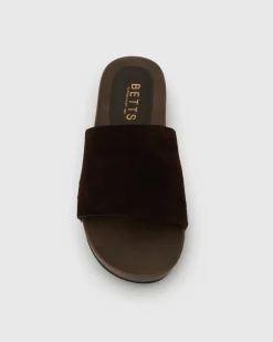 CLARA Suede Leather Clogs