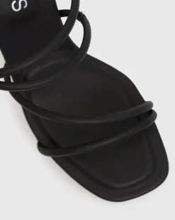 CLEOPATRA High-Heeled Strappy Mules