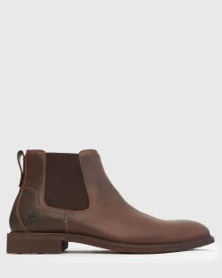 CORTINA Pull-on Leather Chelsea Boots