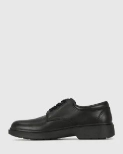 CREW F/G Senior Leather School Shoes