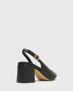 EMERY Slingback Mid-Block Heeled Pumps