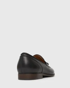 EZRA Leather Tassel Loafers