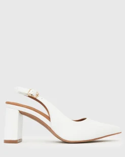 FLOUNDER Pointy Toe Slingback Pumps