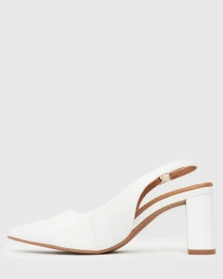 FLOUNDER Pointy Toe Slingback Pumps