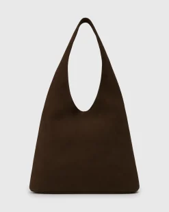 FREYA Suede Leather Tote Bag