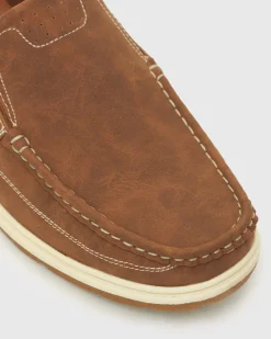 GAVIN Slip On Boat Shoes