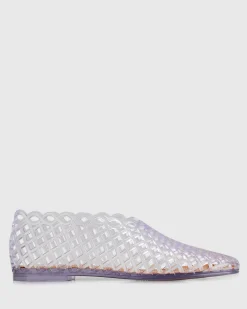 GREECE Jelly Mesh Ballet Flats