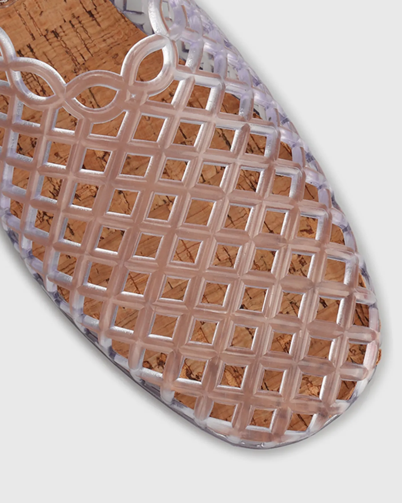 GREECE Jelly Mesh Ballet Flats