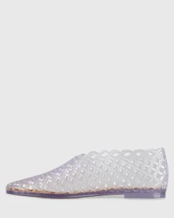 GREECE Jelly Mesh Ballet Flats