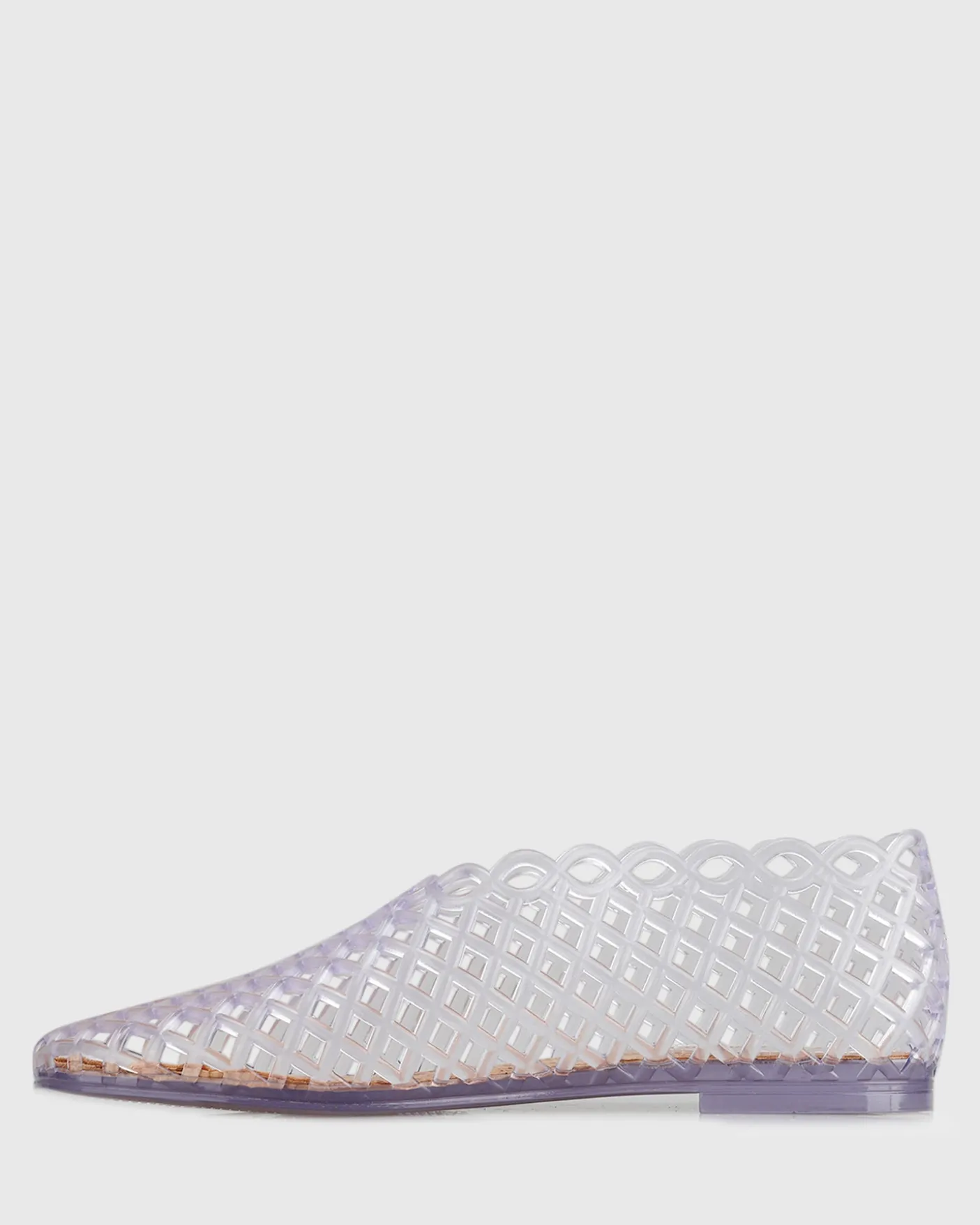 GREECE Jelly Mesh Ballet Flats
