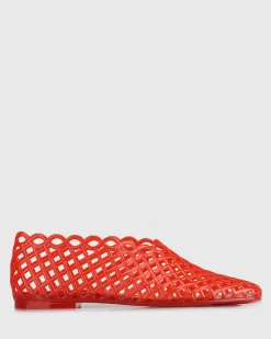 GREECE Jelly Mesh Ballet Flats