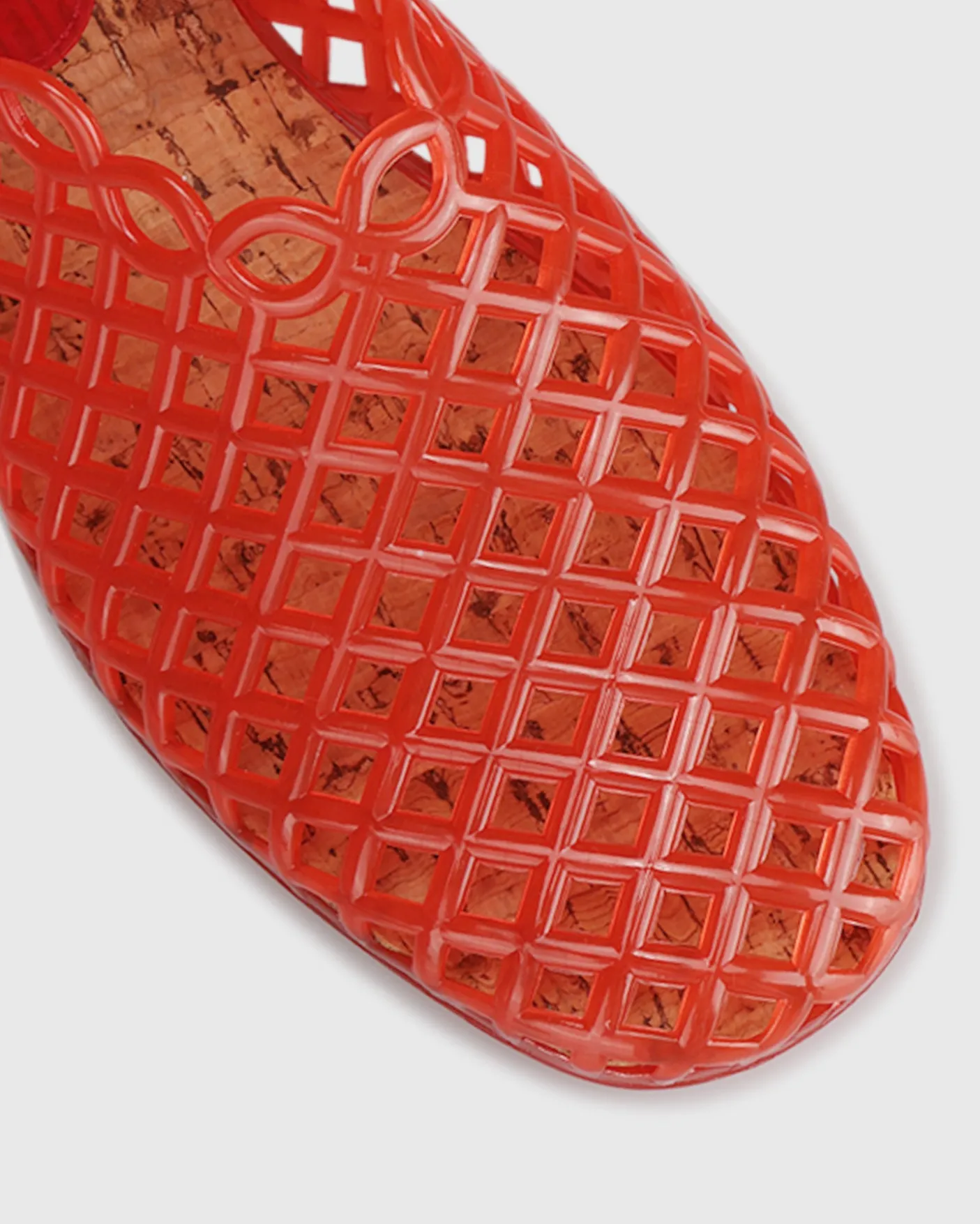 GREECE Jelly Mesh Ballet Flats