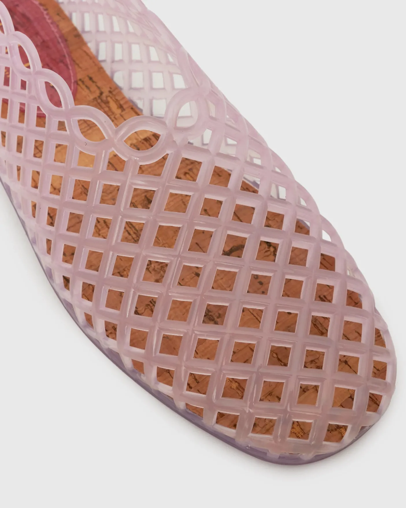 GREECE Jelly Mesh Ballet Flats