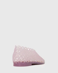 GREECE Jelly Mesh Ballet Flats