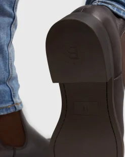 HERITAGE Leather Chelsea Ankle Boots