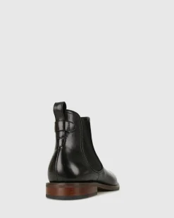 JEFFERY Leather Chelsea Boots