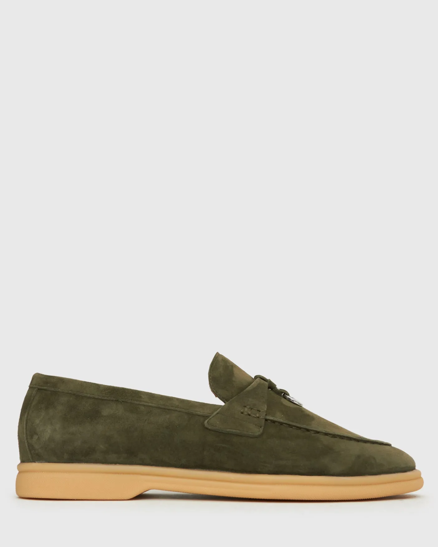JISELLE Suede Leather Loafers