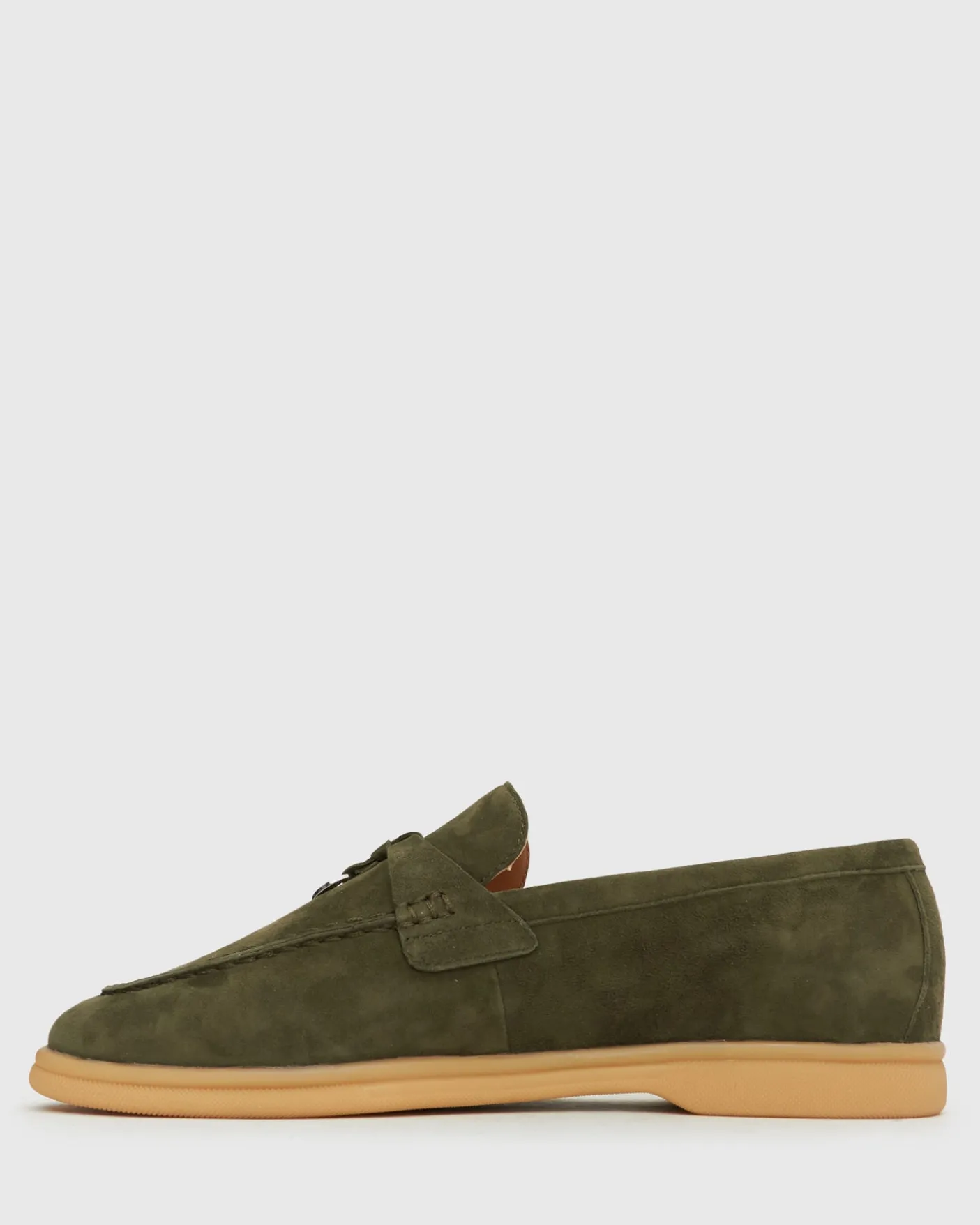 JISELLE Suede Leather Loafers