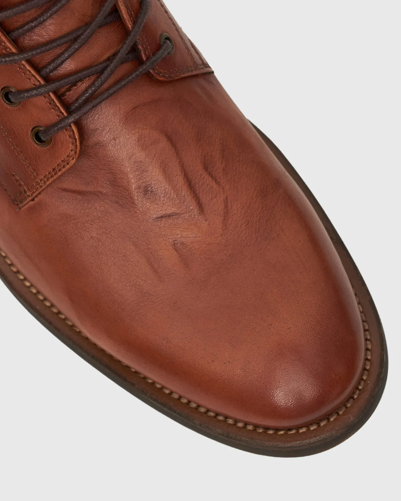 KODY Leather Lace-Up Boots
