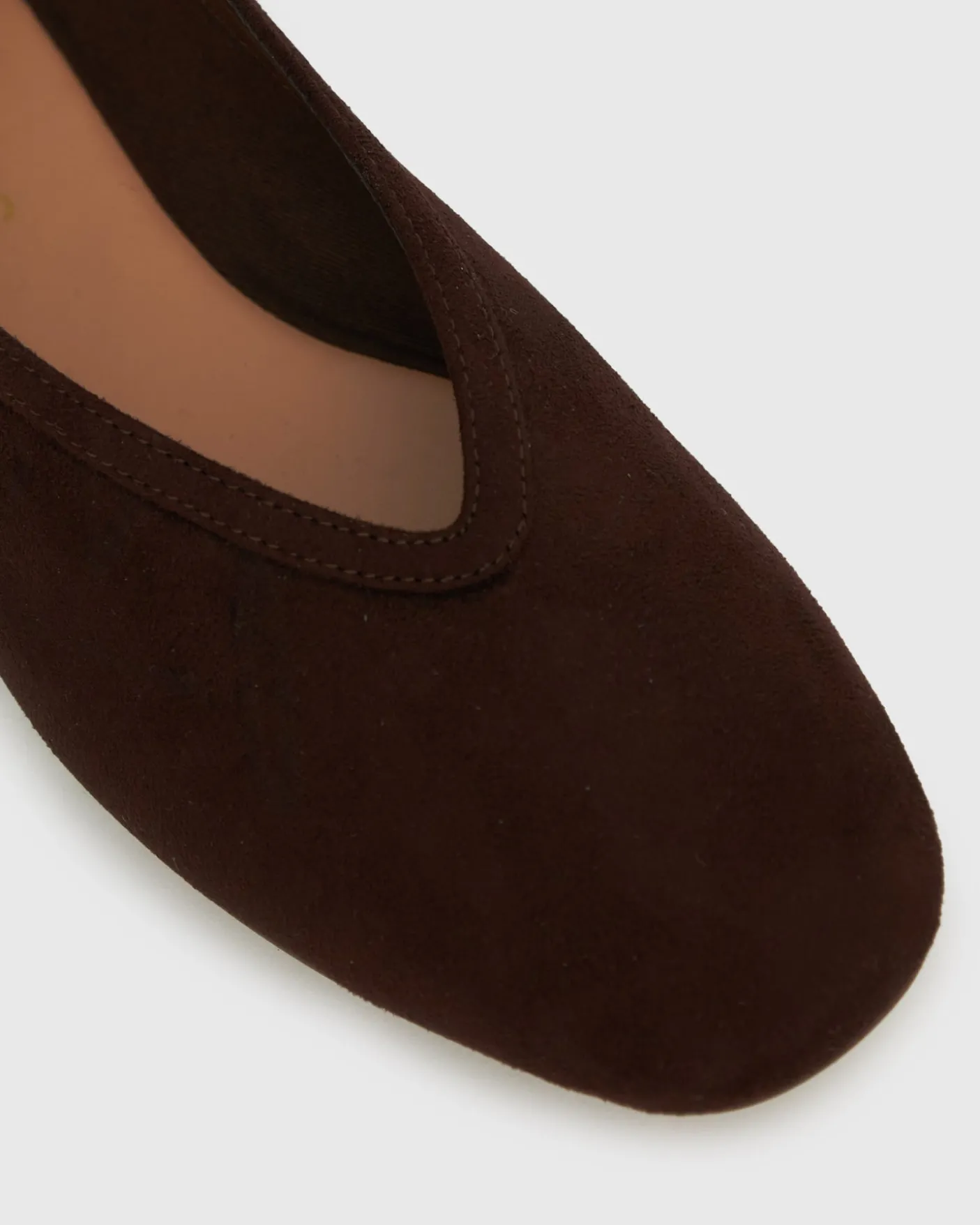 LENNOX Round Toe Ballet Flats