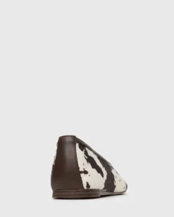 LENNOX Round Toe Ballet Flats