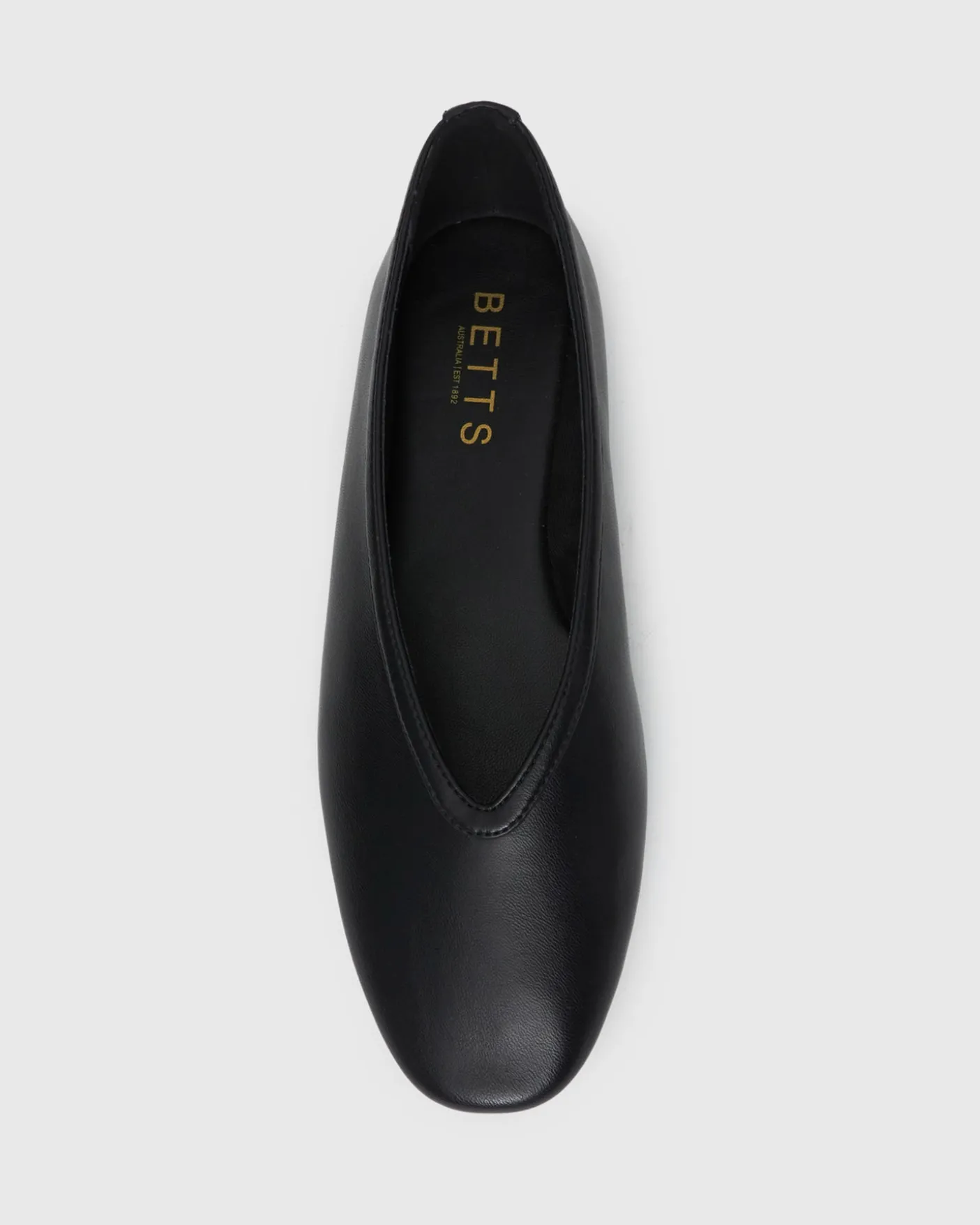 LENNOX Round Toe Ballet Flats