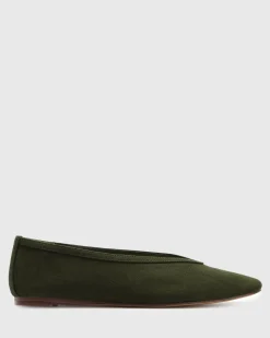 LENNOX Round Toe Ballet Flats