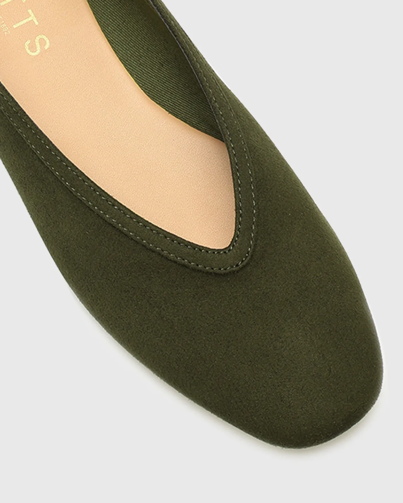 LENNOX Round Toe Ballet Flats