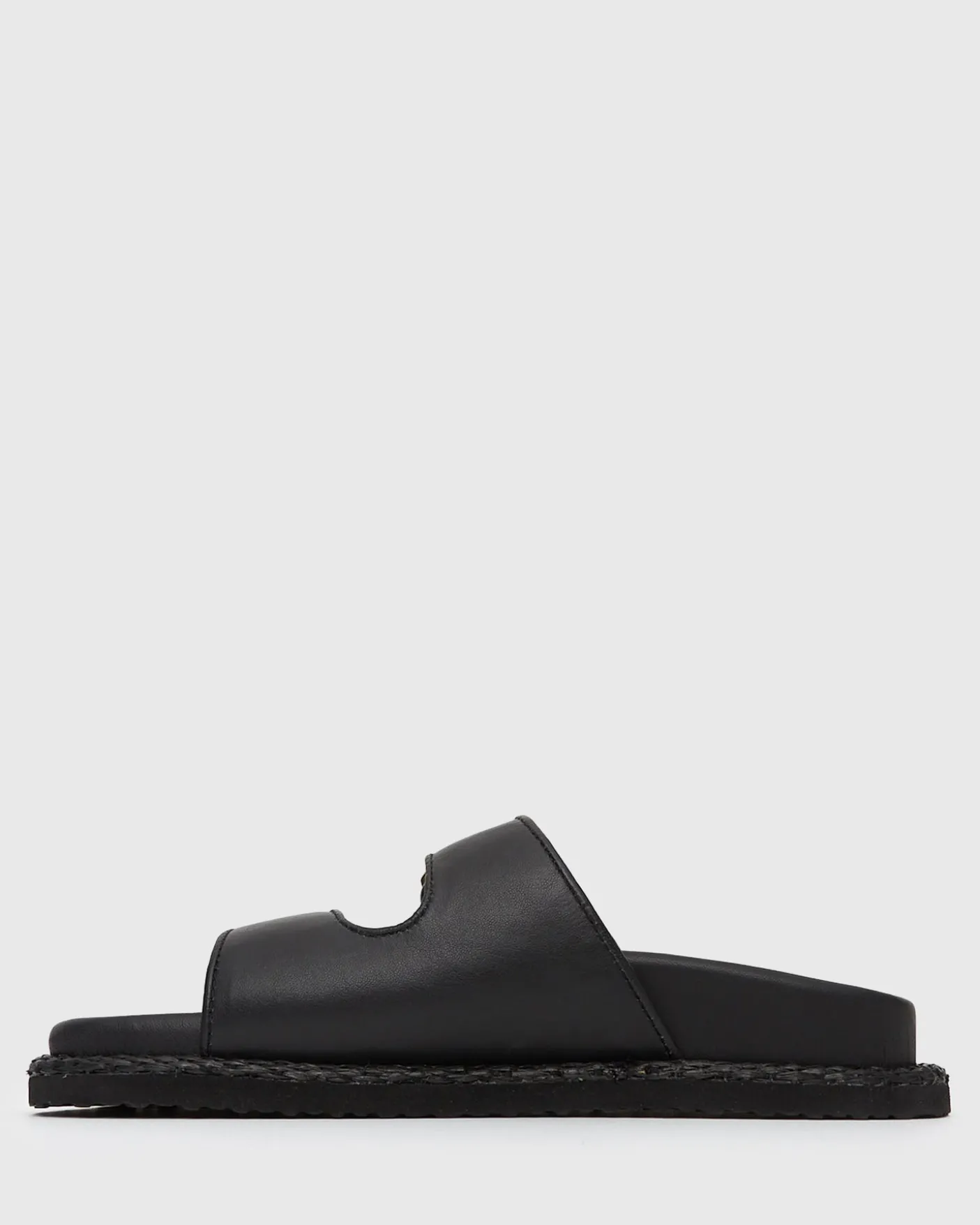 MADDIE Feature Buckle Footbed Slides