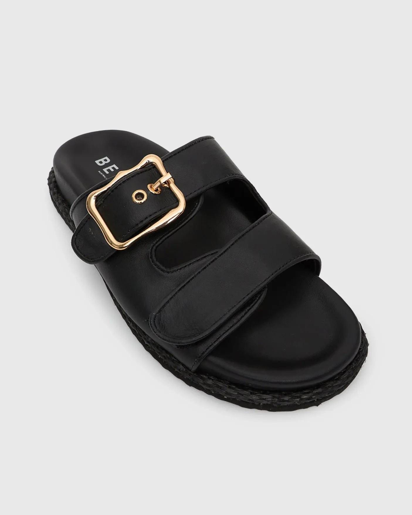 MADDIE Feature Buckle Footbed Slides