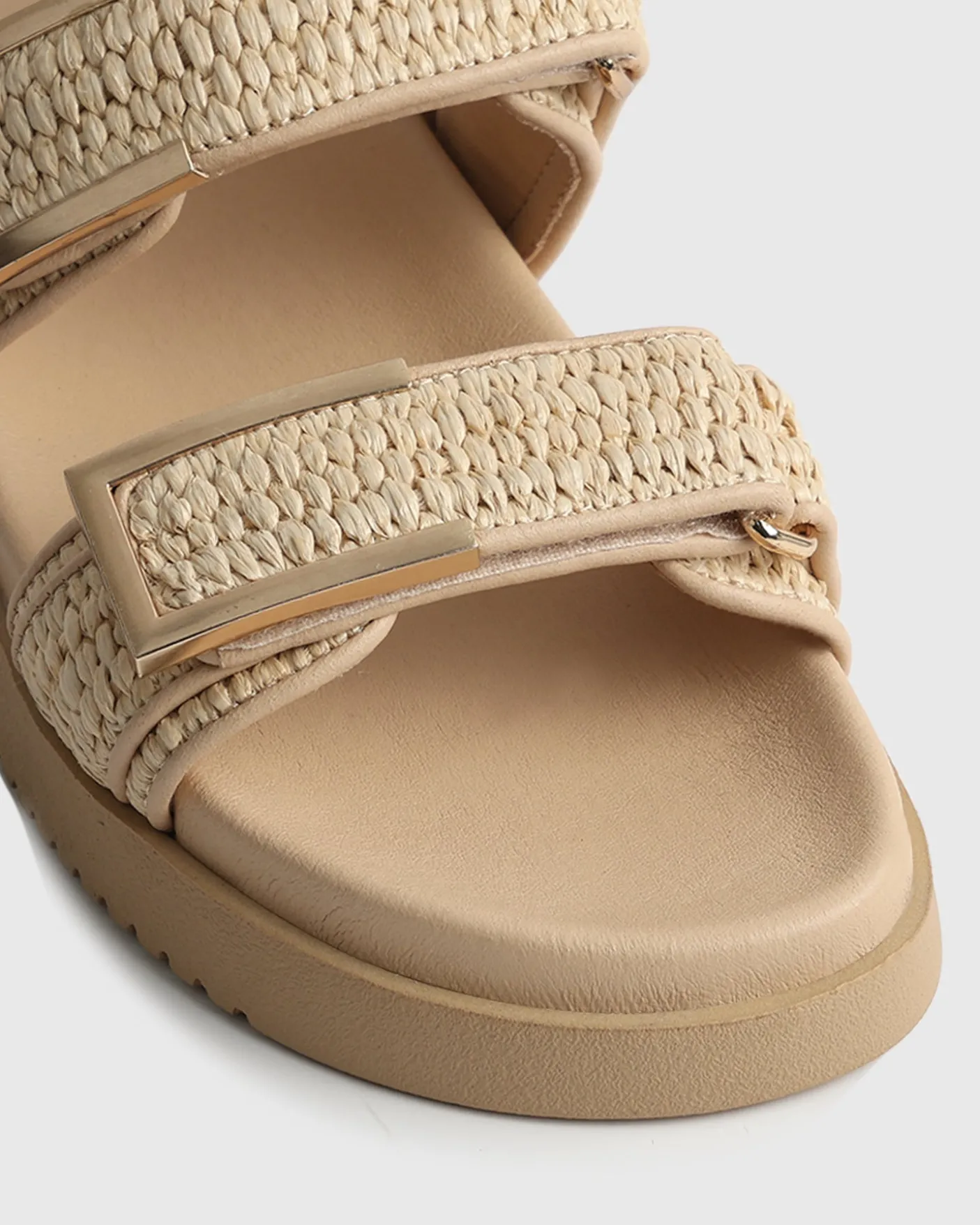 MAJORCA Ankle Strap Footbed Sandals
