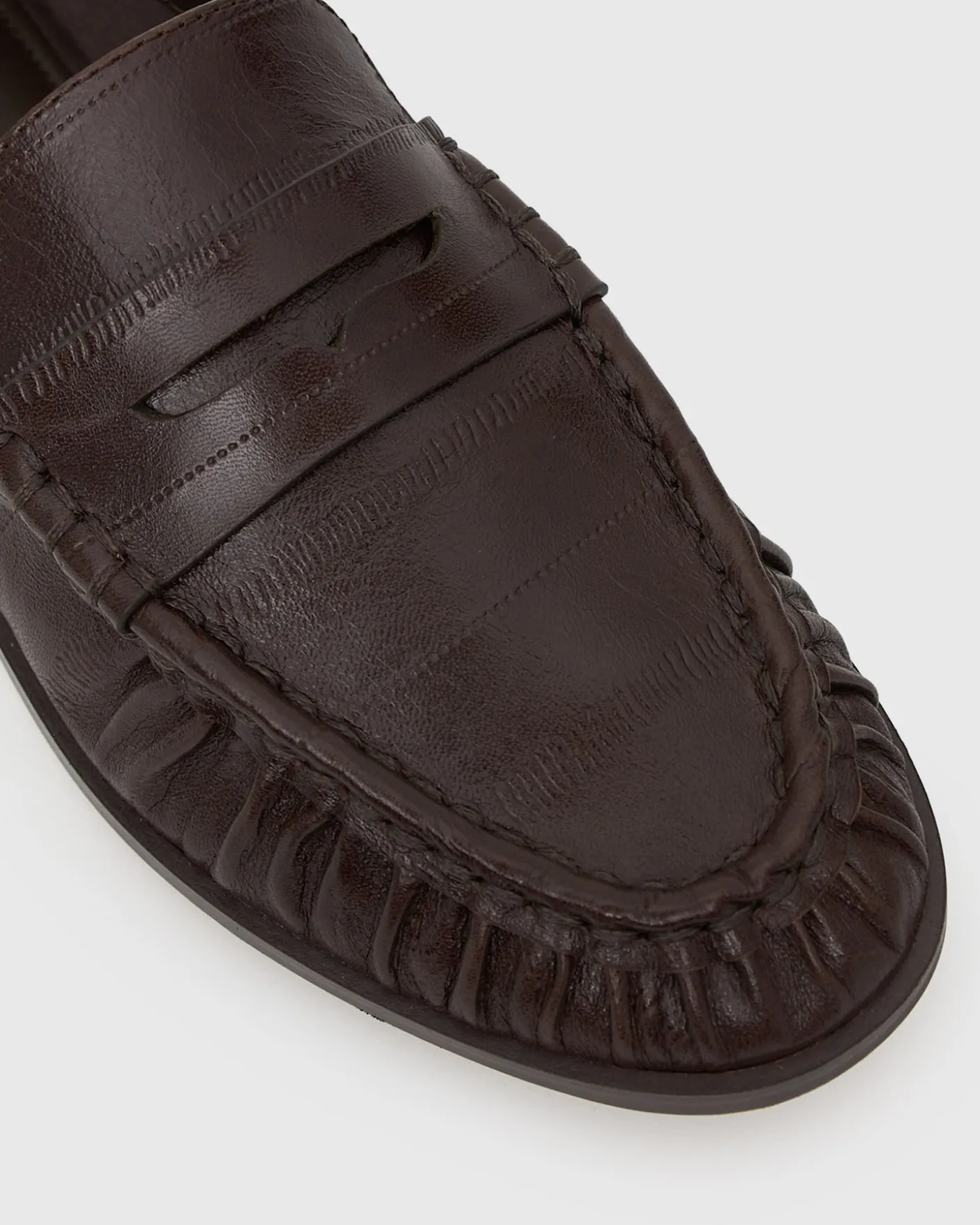 MATCH Leather Loafers