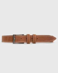 MENS LEATHER BELT SEAT S/M