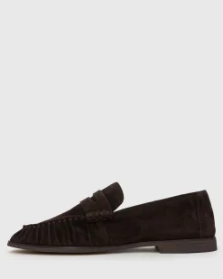 MUSE Suede Leather Loafers
