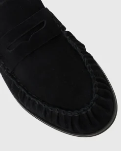 MUSE Suede Leather Loafers