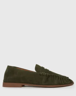 MUSE Suede Leather Loafers