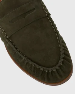 MUSE Suede Leather Loafers